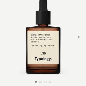 Azaleic acid serum typology. Unopened